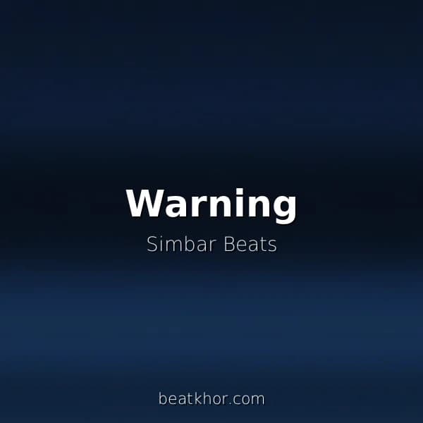 Warning