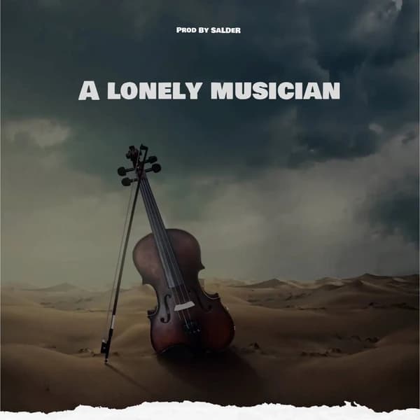 A lonely musician