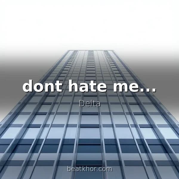 dont hate me...