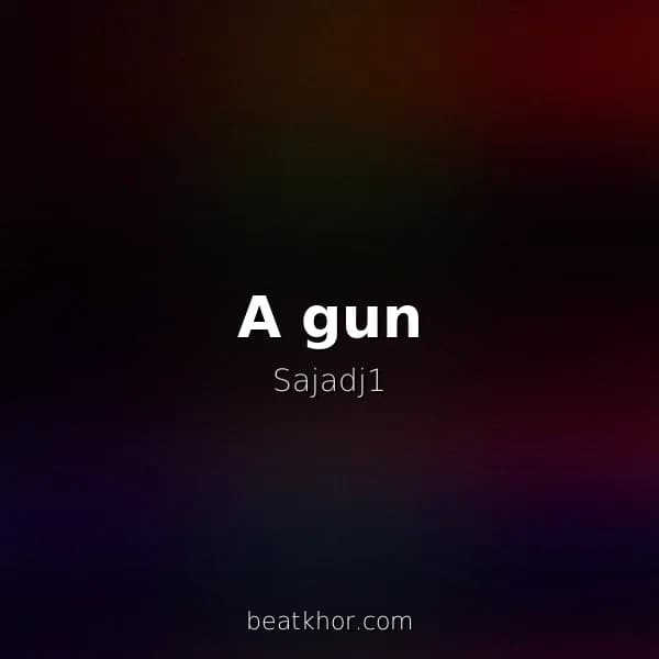 A gun
